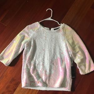 Glitzy top